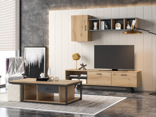 Composition N44 Only Ash Grey, Dark Oak, New Walnut Or Honey