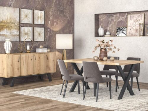 Dining Table N6 Honey