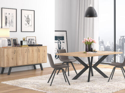 Dining Table N9 Honey