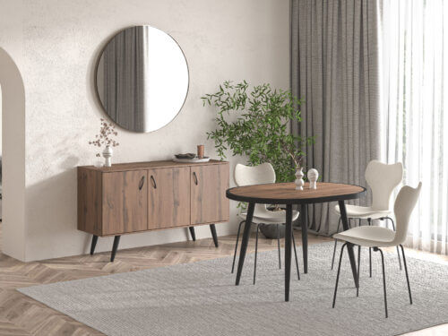 Dining Table N16 New Walnut