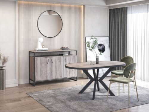 Dining Table N17 Ash Grey