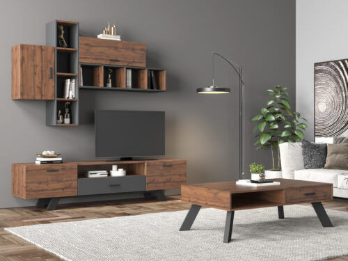 Composition N37 Only Ash Grey, Dark Oak, New Walnut Or Honey
